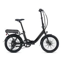 Bicicletta Elettrica Pieghevole Coluer Transit Lover Nero Grigio