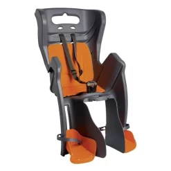 Seggiolino Bellelli Little Duck Relax Telaio Posteriore Grigio Arancione