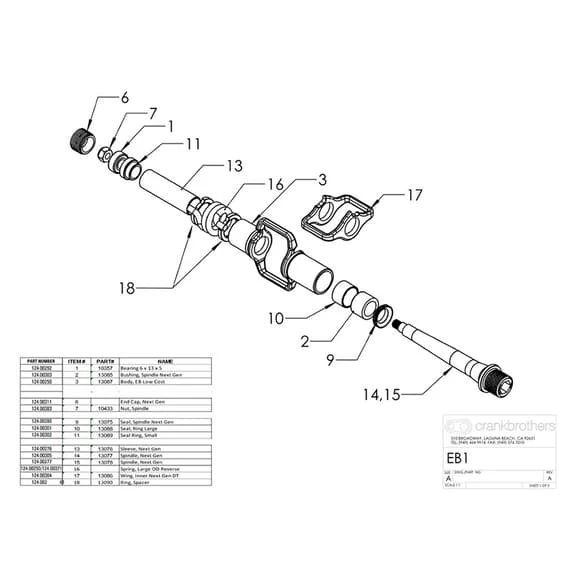 Pedali Crankbrothers Egg Beater 1 Argento Rosso - immagine 2