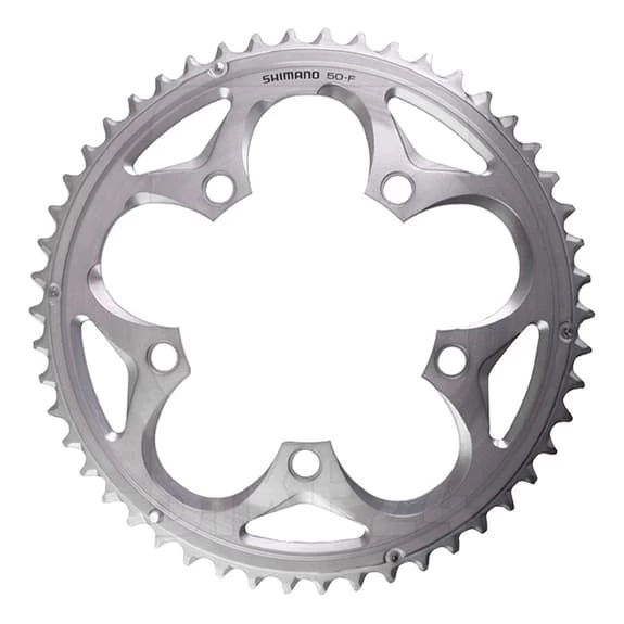 Corona 50D Shimano 105 5750 Doppia 10V F-Type Argento