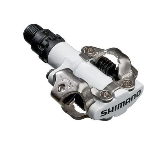 Pedali Shimano M520 SPD Di Bianco Per MTB