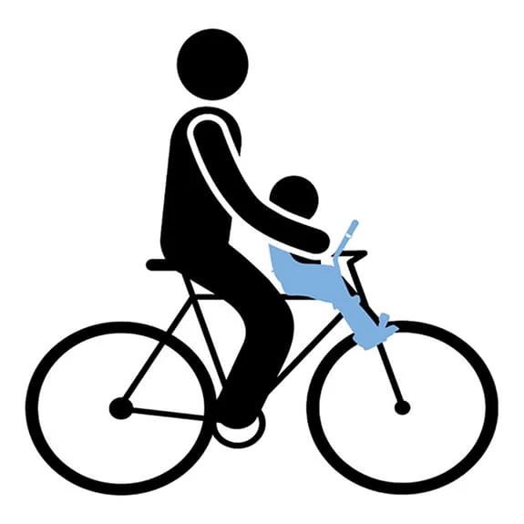 Seggiolino Thule Yepp Mini Blu - immagine 4