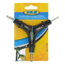 Chiave A Brugola Punta Sferica "E" VAR Ergonomica 4 5 A 6 Mm