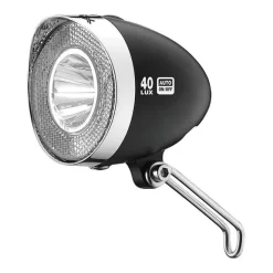 Luce Anteriore XLC LED Retro 40 Lux CL-D03 Con Luce Di Posizione Nero