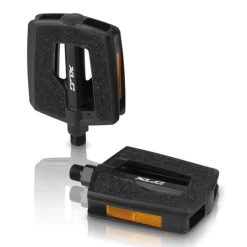 Pedali A Piattaforma XLC PD-C09 Antiscivolo Argento Nero