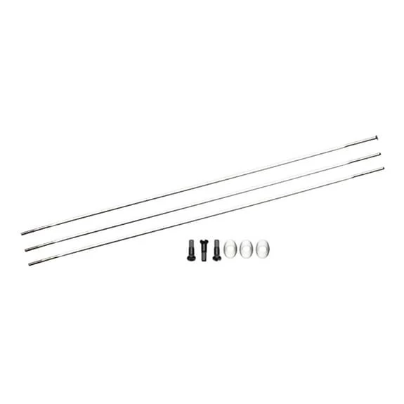 Ricambio Raggi Zipp Per Ruota 101 Anteriore E 202 NDS 272mm Argento (3 Unità)