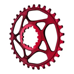 Absolute Black Corona AbsoluteBLACK Rotonda Per SRAM Direct Mount GXP Y BB30 Rosso