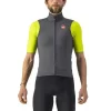 Gilet Castelli Pro Thermal Rosso Corsa Grigio Scuro