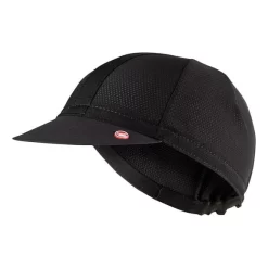 Cappellino Castelli Premio Rosso Corsa Nero
