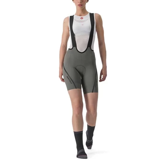 Salopette Castelli Velocissima 3 Grigio Bronzo Grigio Scuro Donna