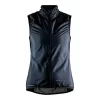Gilet Impermeabile Craft ESSence Light Wind Nero Donna