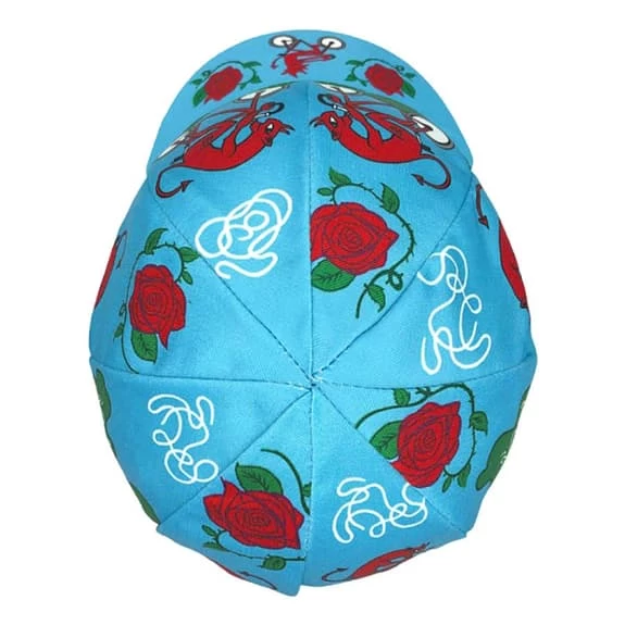 Cappellino Cinelli Massimo Giacon Diavolo Rosso Blu Multicolor - immagine 4