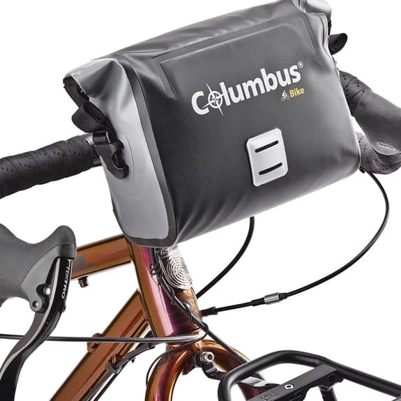Borsa Per Manubrio Columbus Outdoor Waterproof Handlebar 3L Nero - immagine 5
