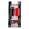 Set Luci Cateye Anteriore EL135 Posteriore OMNI3