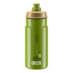 Borraccia Elite Jet Green 550 Ml Verde Oliva Bianco