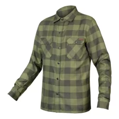 Camicia Endura Hummvee Manica Lunga Verde Bottiglia
