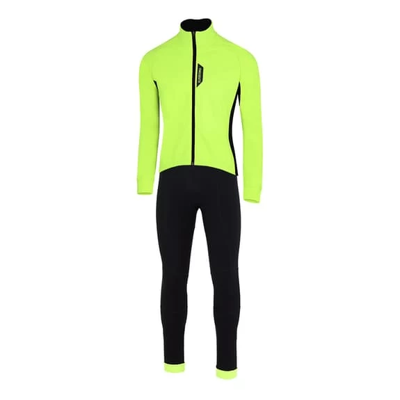 Completo Finisseur Core Hybrid Nero Giallo Fluo