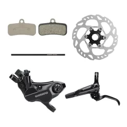 Freno A Disco Idrico Shimano MT501 4 Pistoni Anteriore + Disco Center Lock