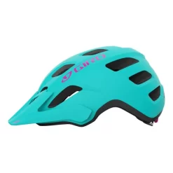 Casco Giro Verce Blu Turchese Rosa Donna