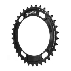 Corona Rotor Strada QRings 44 BCD 110x4 Shimano Interna Nero