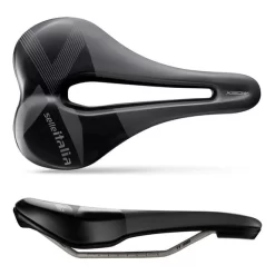 Sella Selle Italia X-Bow Superflow TI 316 Nero Grigio