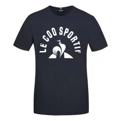 T-shirt Le Coq Sportif Bat N.2 Manica Corta Nero Bianco