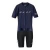 Completo MAAP Evade Pro Base Team Evo Blu Navy Nero Donna