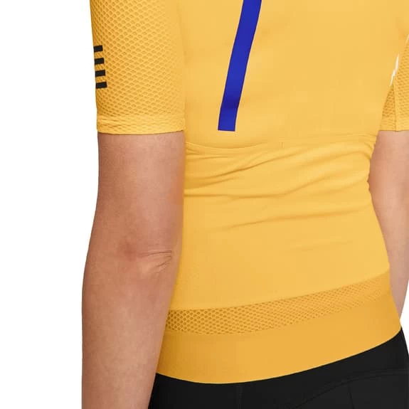 Maglia MAAP Evade Pro Base Manica Corta Giallo Ambra Donna - immagine 6