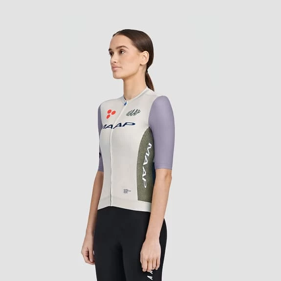 Maglia MAAP League Pro Air Manica Corta Bianco Multicolor Donna - immagine 2