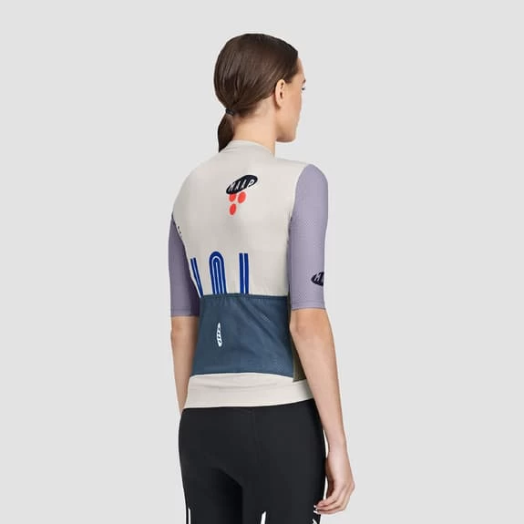 Maglia MAAP League Pro Air Manica Corta Bianco Multicolor Donna - immagine 3