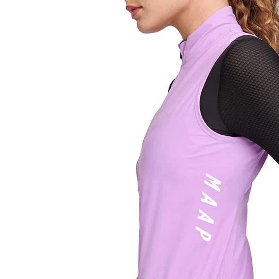 Gilet MAAP Prime Stow Lilla Chiaro Donna - immagine 4