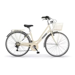 Bicicletta Urbana MBM Silvery Crema Donna