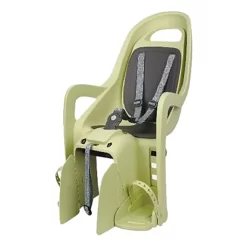 Seggiolino Polisport Groovy CFS Montaggio Sul Portapacchi Verde Chiaro Grigio Scuro