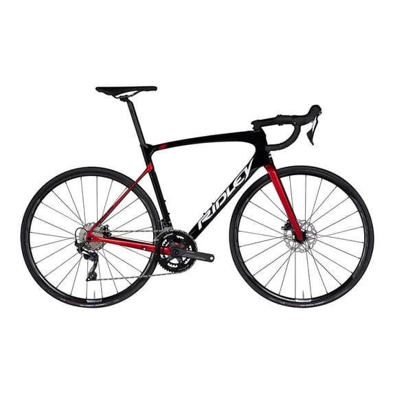 Bicicletta Corsa Ridley Fenix SLiC Shimano Ultegra Rosso Nero