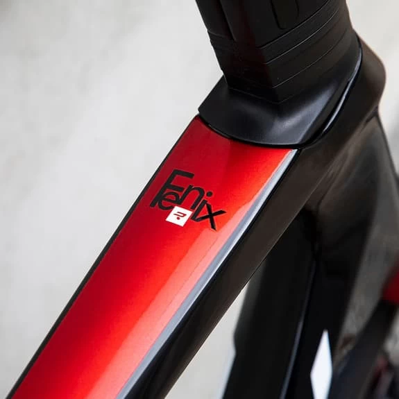 Bicicletta Corsa Ridley Fenix SLiC Shimano Ultegra Rosso Nero - immagine 4