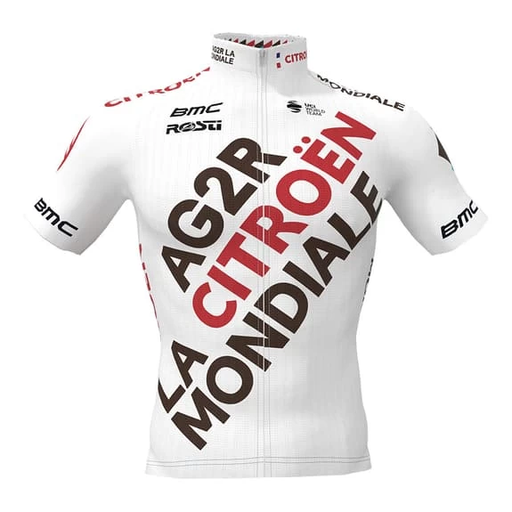 Rosti Completo AG2R Citroën Team 2022 Replica Marrone Bianco - immagine 2