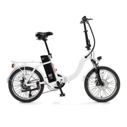 Bicicletta Elettrica Pieghevole Urban Motion 20" Twenty 10AH 36V Bianco