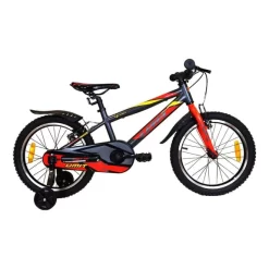 Bicicletta Per Bambini Umit 18" 180 Grigio Rosso
