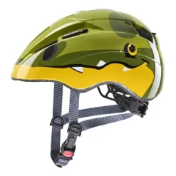 Casco Uvex Kid 2 Verde Dinosauro