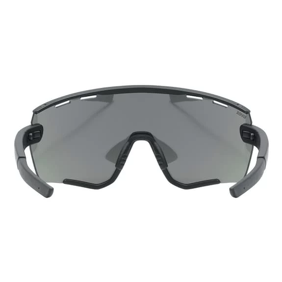 Occhiali Uvex Sportstyle 236 Set Nero Opaco Con Lenti A Specchio Argento - immagine 3