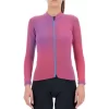 Maglia UYN Spectre Manica Lunga Rosa Blu Donna