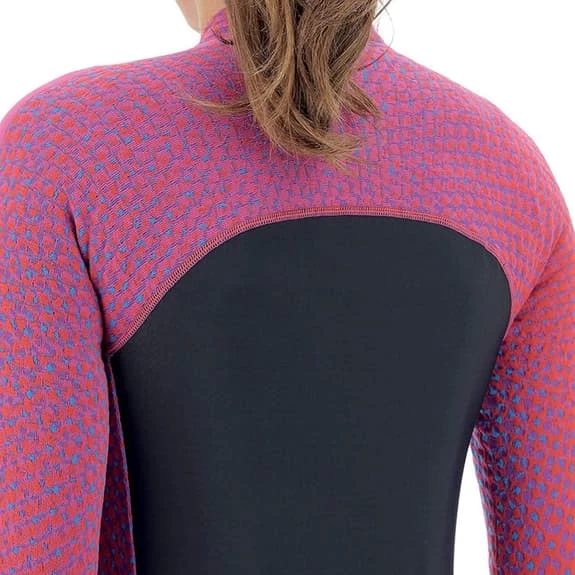 Maglia UYN Spectre Manica Lunga Rosa Blu Donna - immagine 6