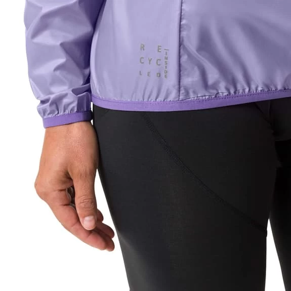 Giacca Sottile A Vento Vaude Matera Air Lilla Pastello Donna - immagine 5