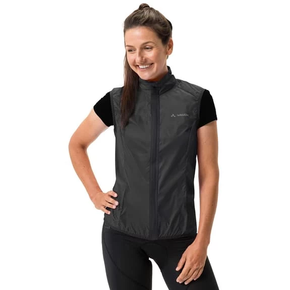 Gilet A Vento Vaude Matera Air Nero Donna - immagine 3