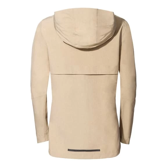 Giacca Sottile Impermeabile Vaude Yaras V Beige Chiaro Donna - immagine 2