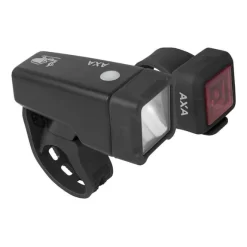 Set Di Luci AXA Niteline T1 LED Nero